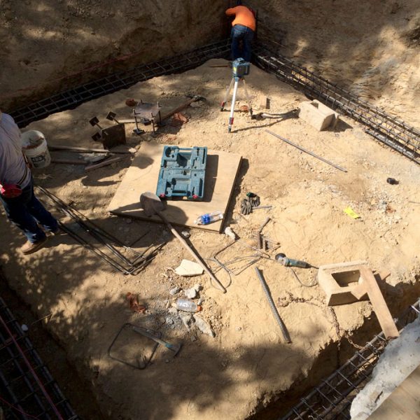 Construction of Concrete Foundation in Los Angeles